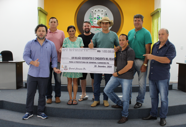 Câmara Municipal devolve mais de 1,6 milhões ao Executivo Municipal