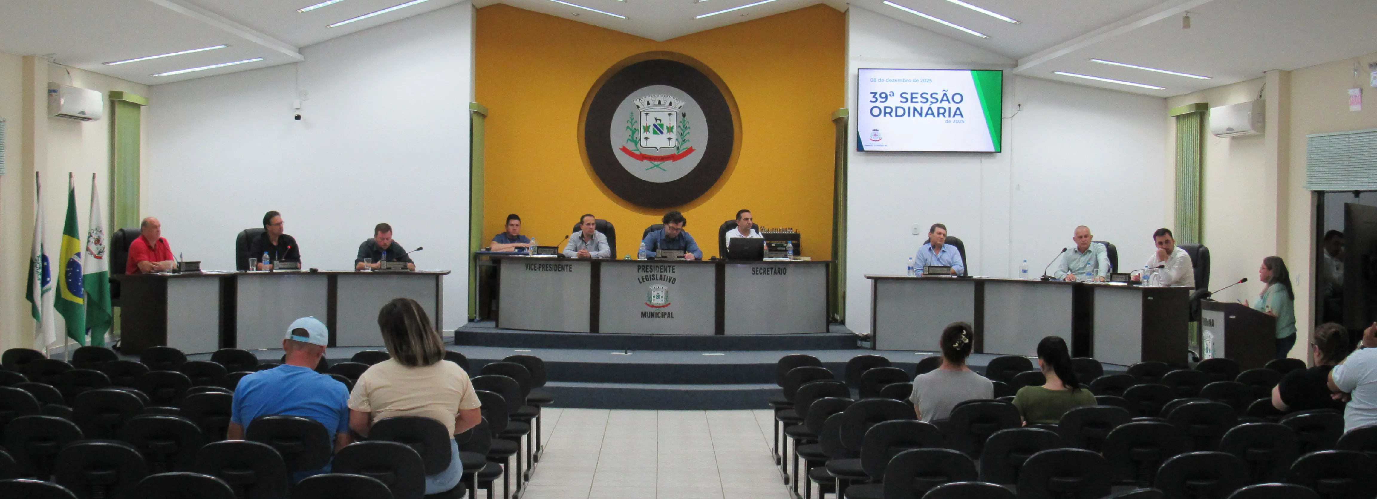 39ª SESSÃO ORDINÁRIA DE 2025 – 16ª LEGISLATURA.